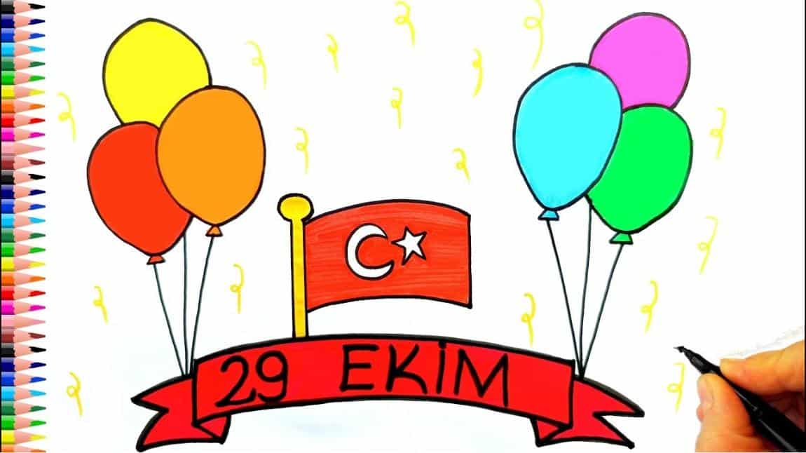 29 EKİM CUMHURİYET BAYRAMI konulu resim yarışması